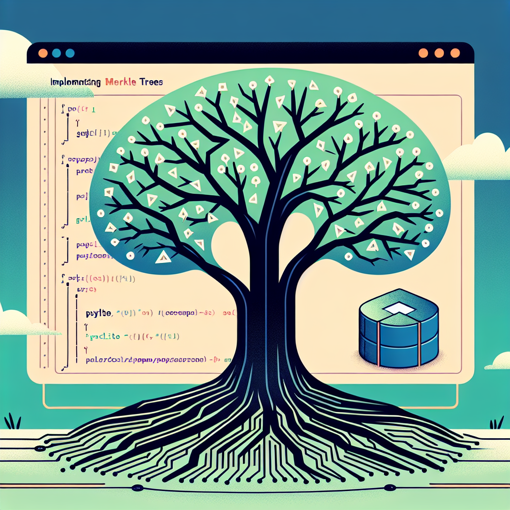 Árboles de Merkle en SQLite con Python: Guía práctica
